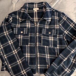 AVLN Blue Plaid Jacket
